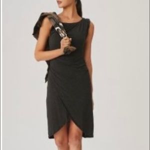 Anthropologie daily practice wrap dress